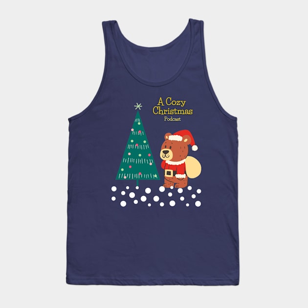 Cozy Christmas Alternate Logo Tank Top by A Cozy Christmas